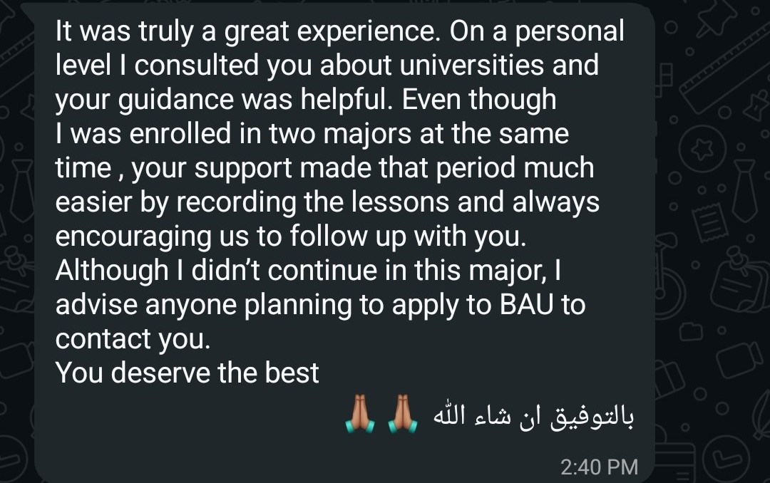 WhatsApp Testimonial Jana Srour